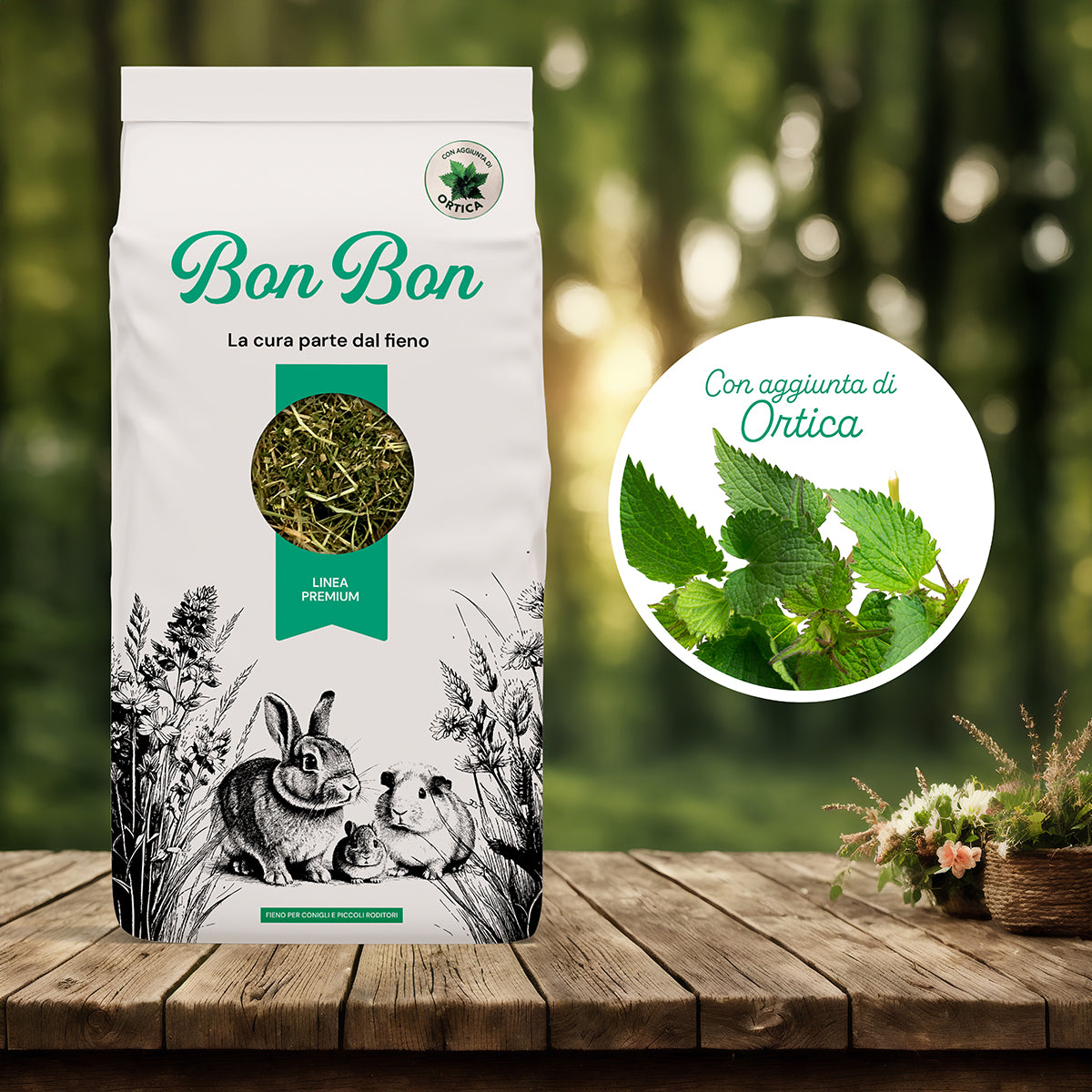 Fieno Premium con Ortica