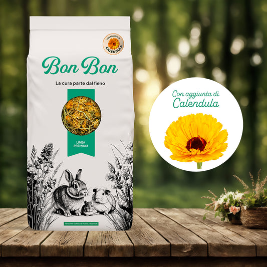 Fieno Premium con Calendula