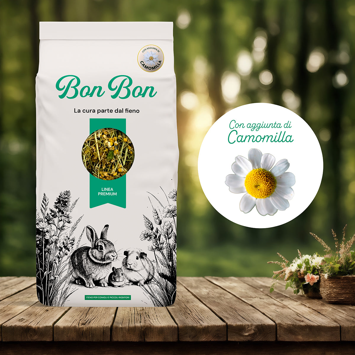 Fieno Premium con Camomilla